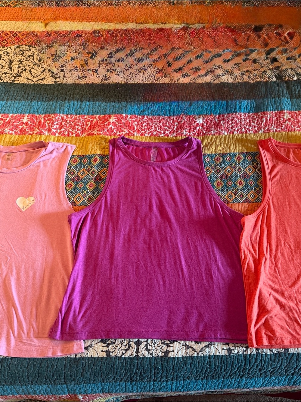 Lot of 3 Beyond Yoga Women's Tank Tops - Featherweight, Barre, muscle tanks